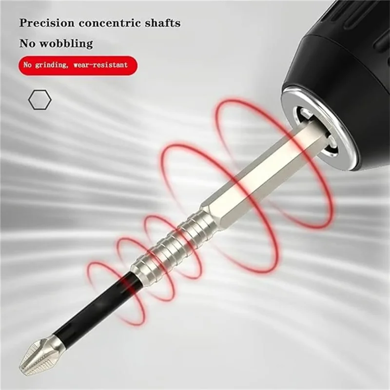 THIVN-Visulong Drill Bits, Hardpointing Screw Bits, Visulong High-Magnetic Screwdriver Drill Bit Set,Screwdriver Drill Bit
THIVN-Visulong Drill Bits, Hardpointing Screw Bits, Visulong High-Magnetic Screwdriver Drill Bit Set,Screwdriver Drill Bit