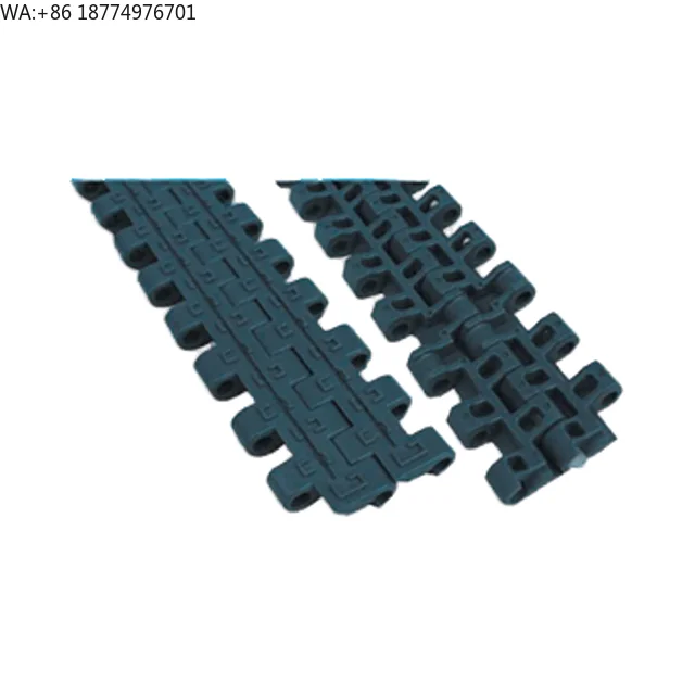 Плоская нескользящая конвейерная лента из POM, сетчатая лента, одобренная FDA, 80 ℃ Термостойкая сетчатая лента для конвейеров пекарен, конвейерная цепь
Плоская нескользящая конвейерная лента из POM, сетчатая лента, одобренная FDA, 80 ℃ Термостойкая сетчатая лента для конвейеров пекарен, конвейерная цепь