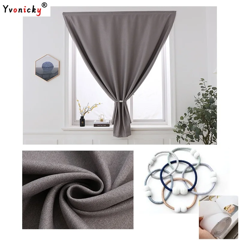 Holes Free 100% Blackout Curtains, Easy Install Thermal Insulated Short Blackout Window Drapes for Kitchen Bedroom Cabinets
Holes Free 100% Blackout Curtains, Easy Install Thermal Insulated Short Blackout Window Drapes for Kitchen Bedroom Cabinets