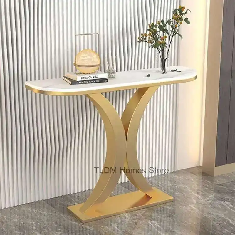 Nordic Light Luxury Console Table for Living Room Furniture Entryway Table Modern Hallway Table Semicircular Entrance Tables
Nordic Light Luxury Console Table for Living Room Furniture Entryway Table Modern Hallway Table Semicircular Entrance Tables
