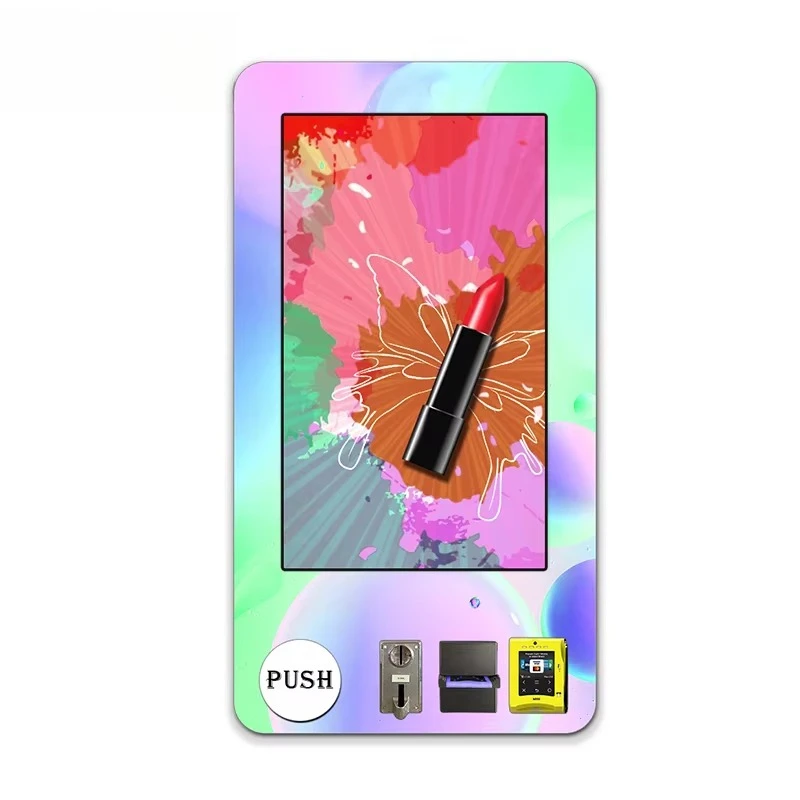 32" Touch Screen Wall Mounted Mini Vending Machine Snack Vending Machine with Durable Design
32" Touch Screen Wall Mounted Mini Vending Machine Snack Vending Machine with Durable Design
