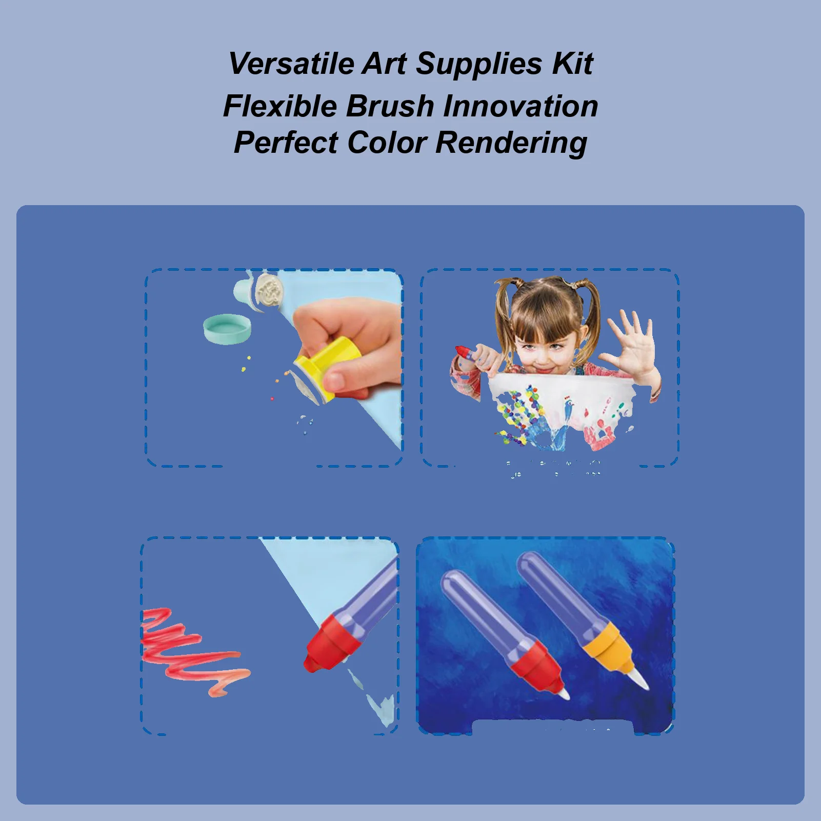 Water Brush Pens Watercolor Brush Markers Creative Pen With Stamp For Art Coloring Kids Girls Drawing Graffiti Parent-child 
Water Brush Pens Watercolor Brush Markers Creative Pen With Stamp For Art Coloring Kids Girls Drawing Graffiti Parent-child
