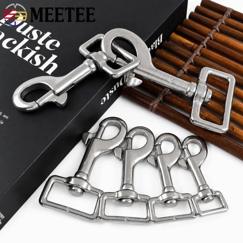 1/2Pcs 316 Stainless Steel Buckle Spring Snap Hook Swivel Bag Strap Buckles Pet Coller Trigger Clips Carabiner DIY Accessories
1/2Pcs 316 Stainless Steel Buckle Spring Snap Hook Swivel Bag Strap Buckles Pet Coller Trigger Clips Carabiner DIY Accessories