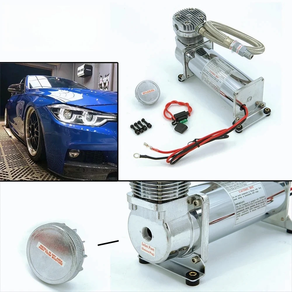 AX-1PCS DC12V 200 PSI OUTLET 1/4 NPT 3/8 NPT CAR AIR SUSPENSION COMPRESSOR 14ASC
AX-1PCS DC12V 200 PSI OUTLET 1/4 NPT 3/8 NPT CAR AIR SUSPENSION COMPRESSOR 14ASC