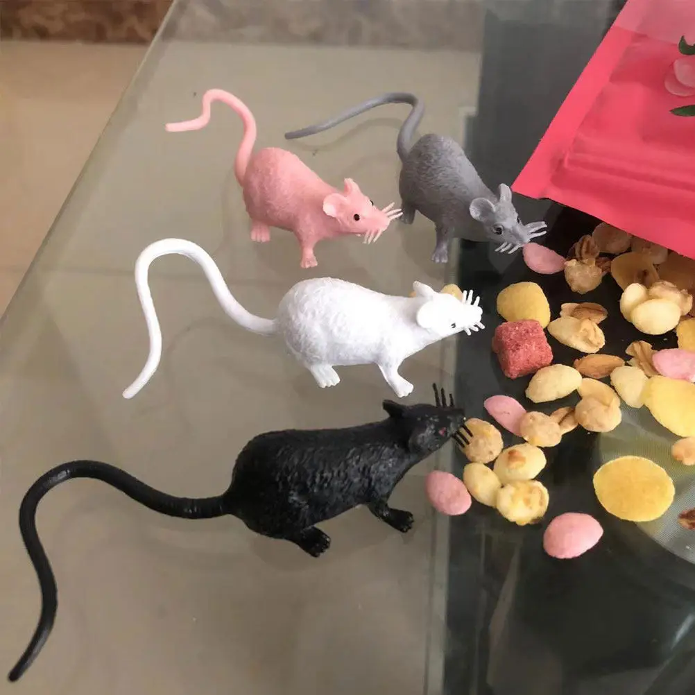 16Pcs Realistic Plastic Mini Mouse Fake Rats Halloween Decoration Props Garden Accessories Indoor Outdoor Decoration
16Pcs Realistic Plastic Mini Mouse Fake Rats Halloween Decoration Props Garden Accessories Indoor Outdoor Decoration
