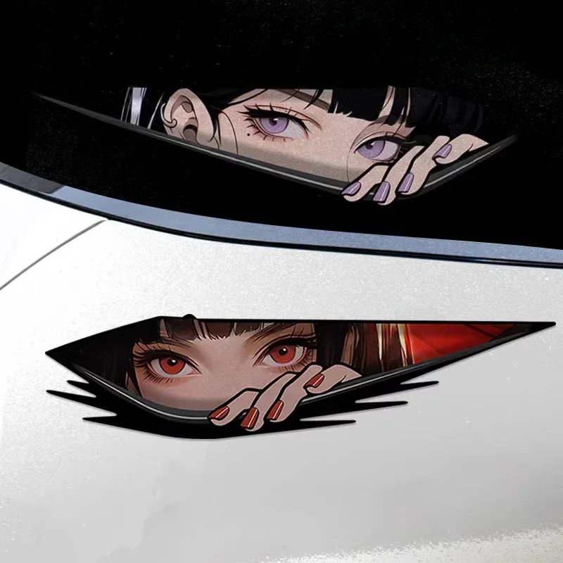 PVC Anime Eyes JDM Style Motorcycle Stickers Universal Waterproof for Motorbike Scooter
PVC Anime Eyes JDM Style Motorcycle Stickers Universal Waterproof for Motorbike Scooter