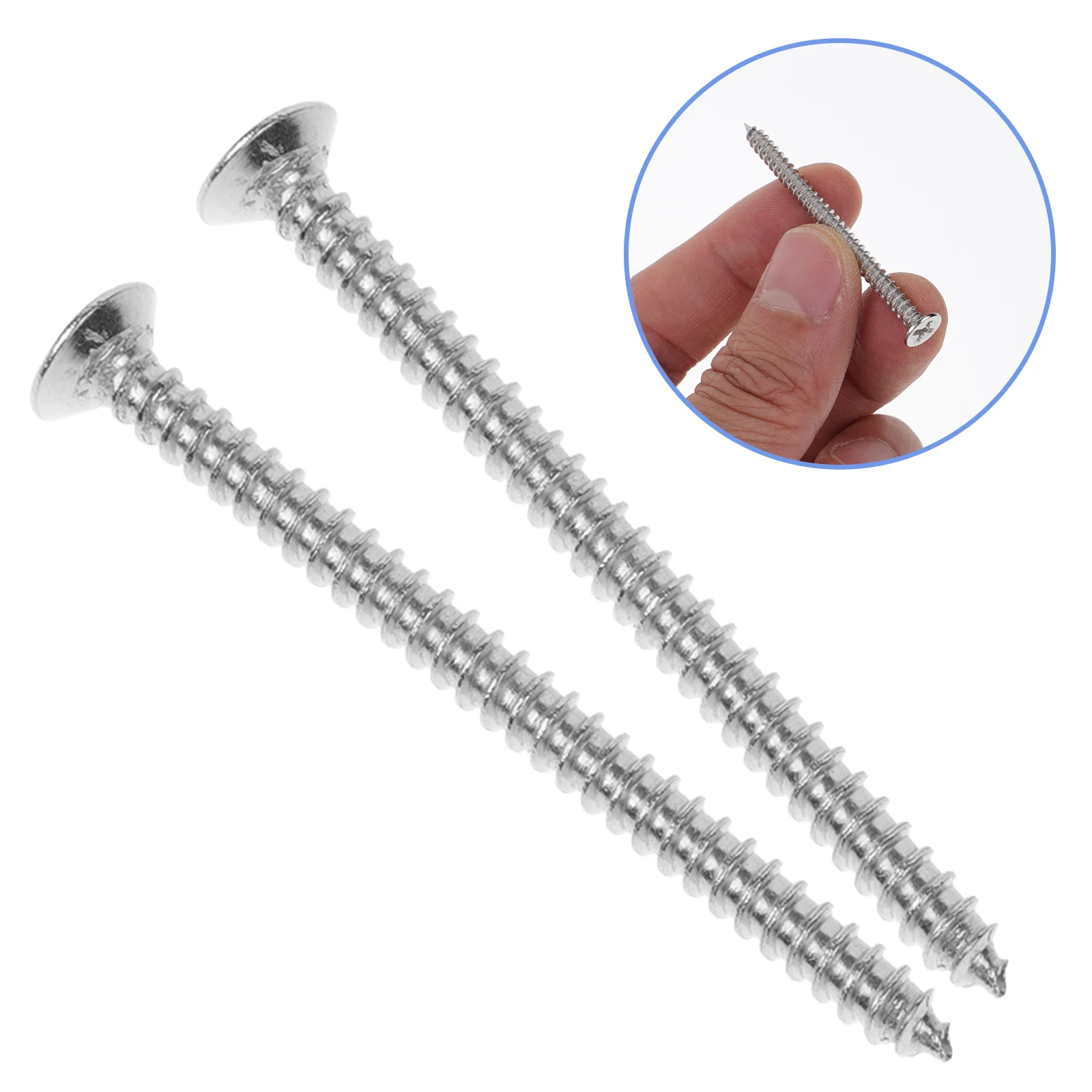 50Pcs Stainless Steel Self Tapping Screws Door Window Fixing Small Screws for Metal Installation Self-Tapping Screw
50Pcs Stainless Steel Self Tapping Screws Door Window Fixing Small Screws for Metal Installation Self-Tapping Screw