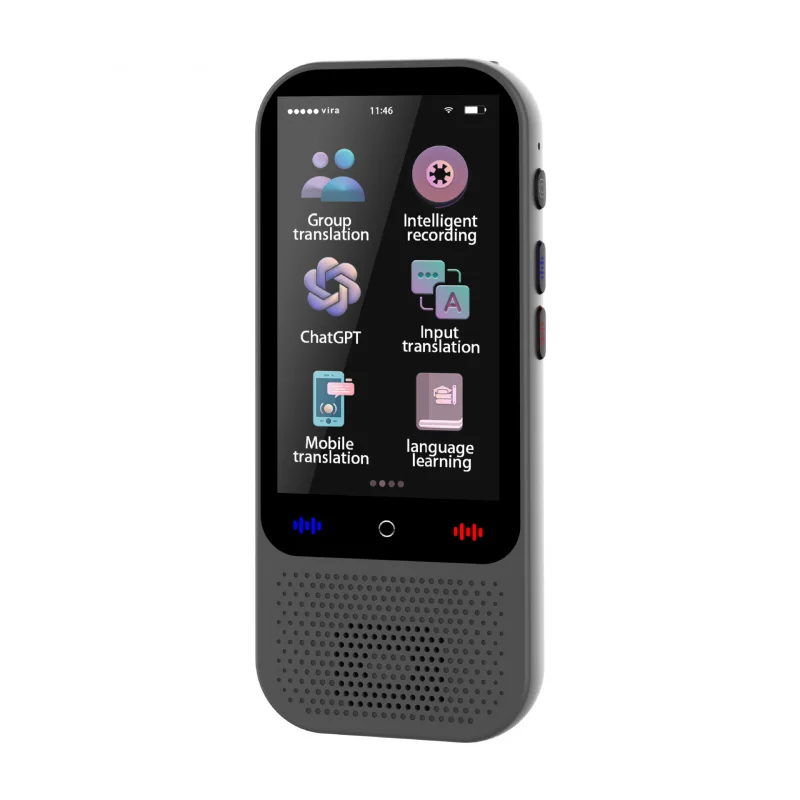 Intelligent Voice Translator 138 Languages Offline Translation Photo Recording Oral Practice Simultaneous Interpretation Transla
Intelligent Voice Translator 138 Languages Offline Translation Photo Recording Oral Practice Simultaneous Interpretation Transla