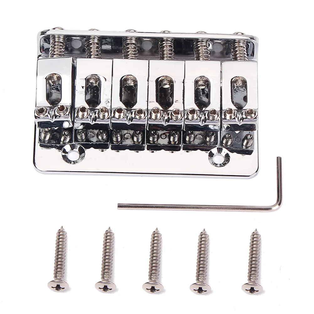 65 Mm Oblique Head Electric Acoustic Guitar Tremolo Stabilizing Device Bridge with Screws
65 Mm Oblique Head Electric Acoustic Guitar Tremolo Stabilizing Device Bridge with Screws