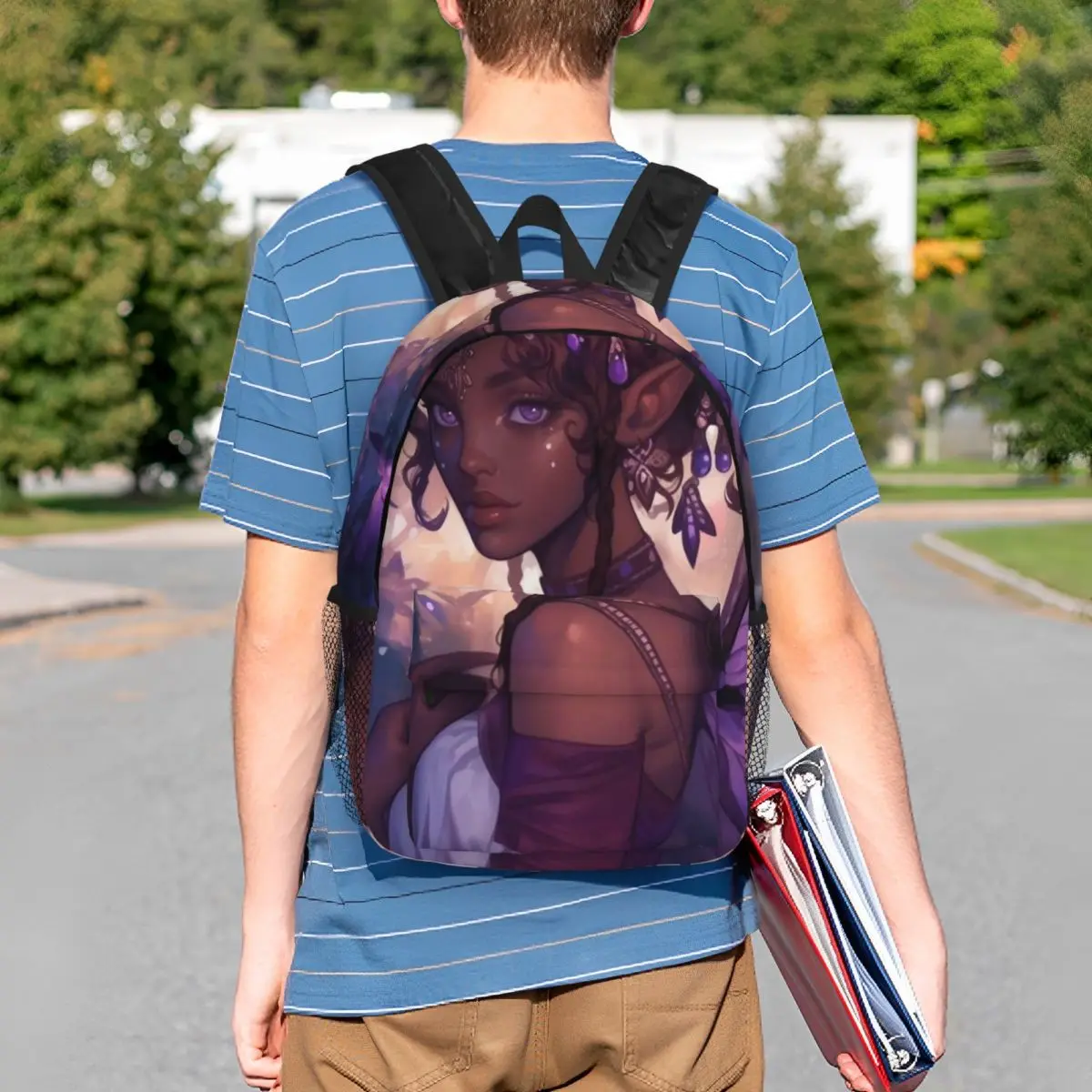 African Enchanted Fairy Backpack Student BookBag Children School Bag Computer Shoulder Bags for Men Women
African Enchanted Fairy Backpack Student BookBag Children School Bag Computer Shoulder Bags for Men Women