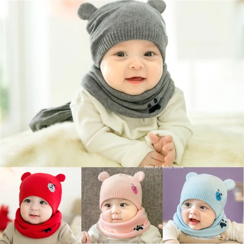2pcs Winter Baby Hat Scarf Set Cartoon Pattern Baby Beanies Cap Boy Girl Fall Winter Hats Outdoor Warm Infant Accessories
2pcs Winter Baby Hat Scarf Set Cartoon Pattern Baby Beanies Cap Boy Girl Fall Winter Hats Outdoor Warm Infant Accessories