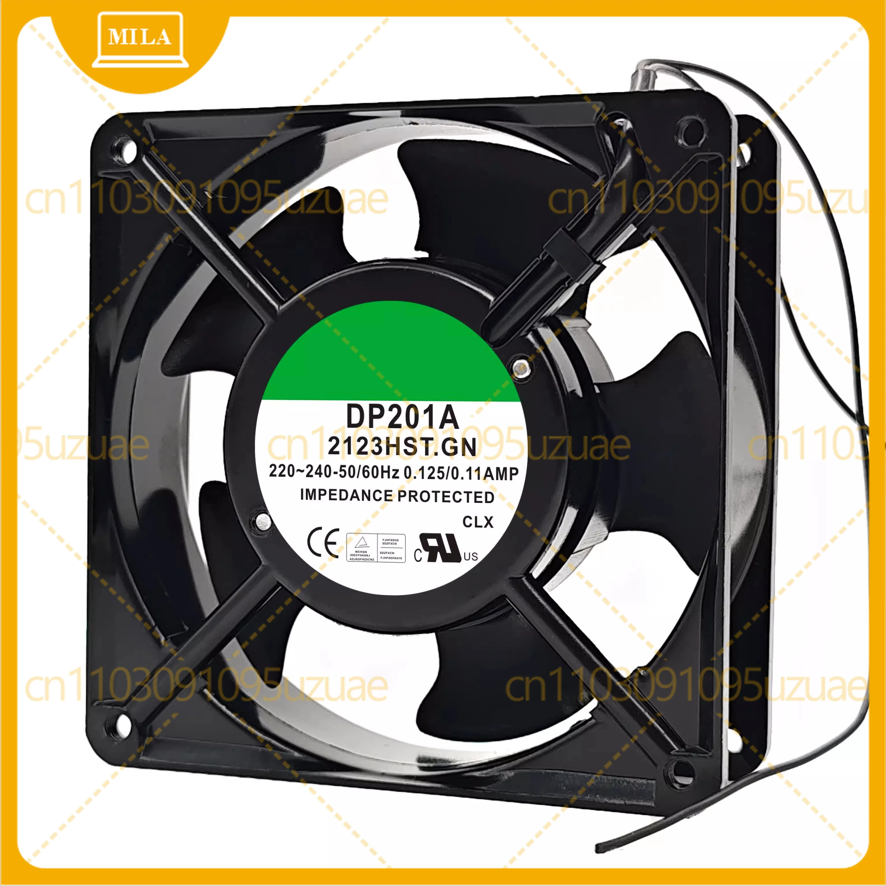 DP201A 2123HST.GN 120mm 120*120*38MM 12038 12cm AC 220-240V cooling fan
DP201A 2123HST.GN 120mm 120*120*38MM 12038 12cm AC 220-240V cooling fan