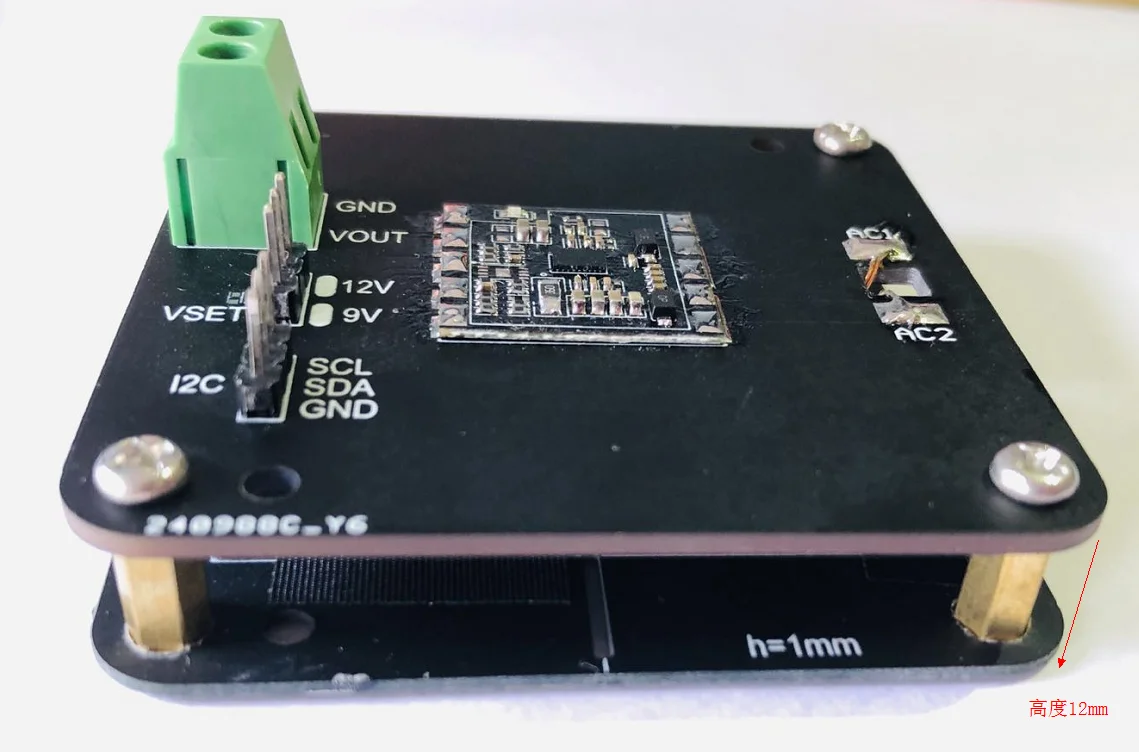 15W Wireless Charging Aging Test Fixture Aging Rack Tester IDT Receiver P9221-R