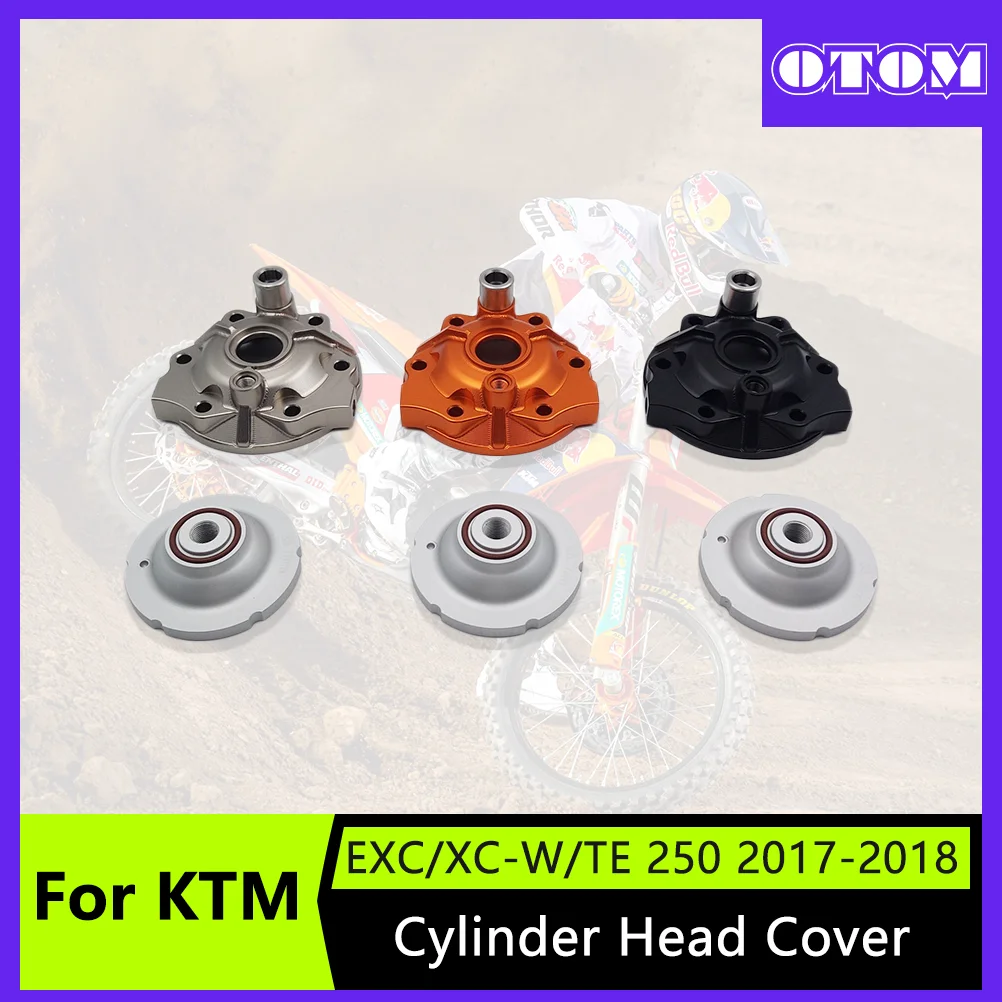 OTOM Motorcycle Engine Cylinder Head Cover Top Cap CNC Aluminum Guard Case For KTM EXC XCW HUSQVARNA TE 250 2 Stroke Accessories
OTOM Motorcycle Engine Cylinder Head Cover Top Cap CNC Aluminum Guard Case For KTM EXC XCW HUSQVARNA TE 250 2 Stroke Accessories
