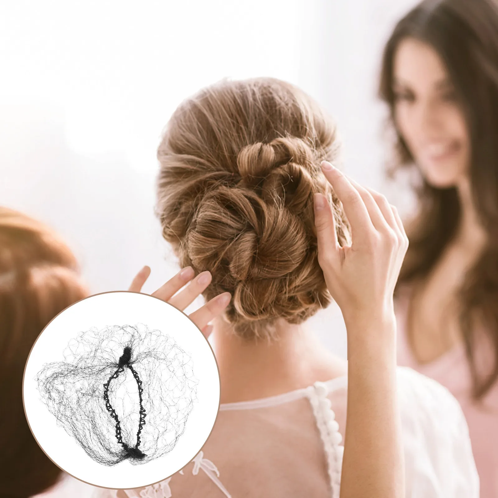 100Pcs Black Nylon Hair Nets Invisible Elastic Mesh Bun Cover for Bride Hairstyles Securing Cooking Serving Nursing Hotel
100Pcs Black Nylon Hair Nets Invisible Elastic Mesh Bun Cover for Bride Hairstyles Securing Cooking Serving Nursing Hotel