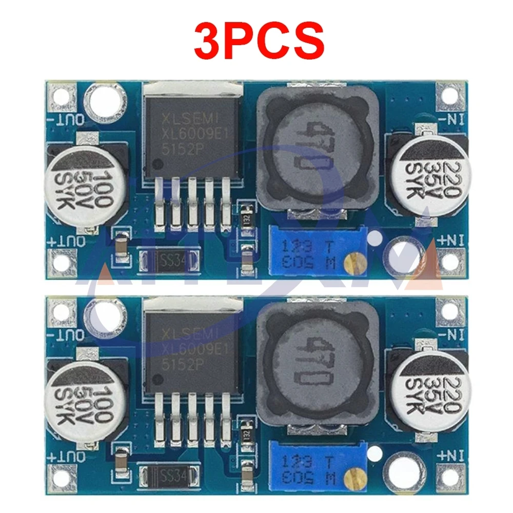 3PCS XL6009 Dc-Dc Booster Module Power Supply Module Output Adjustable Super Lm2577 Step-Up Module
3PCS XL6009 Dc-Dc Booster Module Power Supply Module Output Adjustable Super Lm2577 Step-Up Module