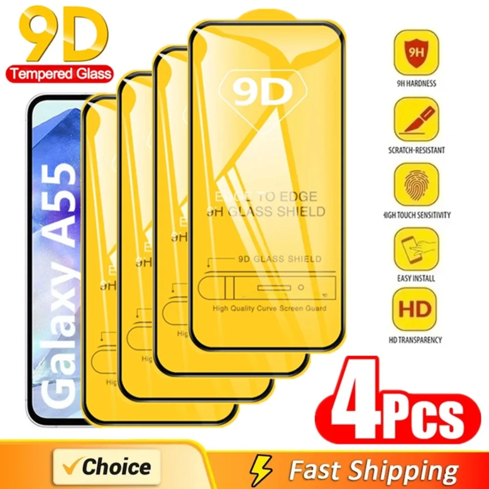 9D Tempered Glass Screen Protector For Samsung A55 A15 A54 A34 A13 A14 A53 A52 A12 A33 A23 A32 A73 A03 Galaxy M12 M31S M32 M52
9D Tempered Glass Screen Protector For Samsung A55 A15 A54 A34 A13 A14 A53 A52 A12 A33 A23 A32 A73 A03 Galaxy M12 M31S M32 M52