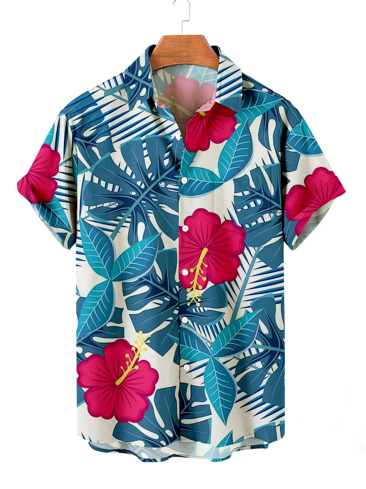 2025 Summer Men's Flower Hawaiian Shirts Casual Vacation Short Sleeve Shirts Collar Button Up Shirts Fashion Steetwear for Men
2025 Summer Men's Flower Hawaiian Shirts Casual Vacation Short Sleeve Shirts Collar Button Up Shirts Fashion Steetwear for Men