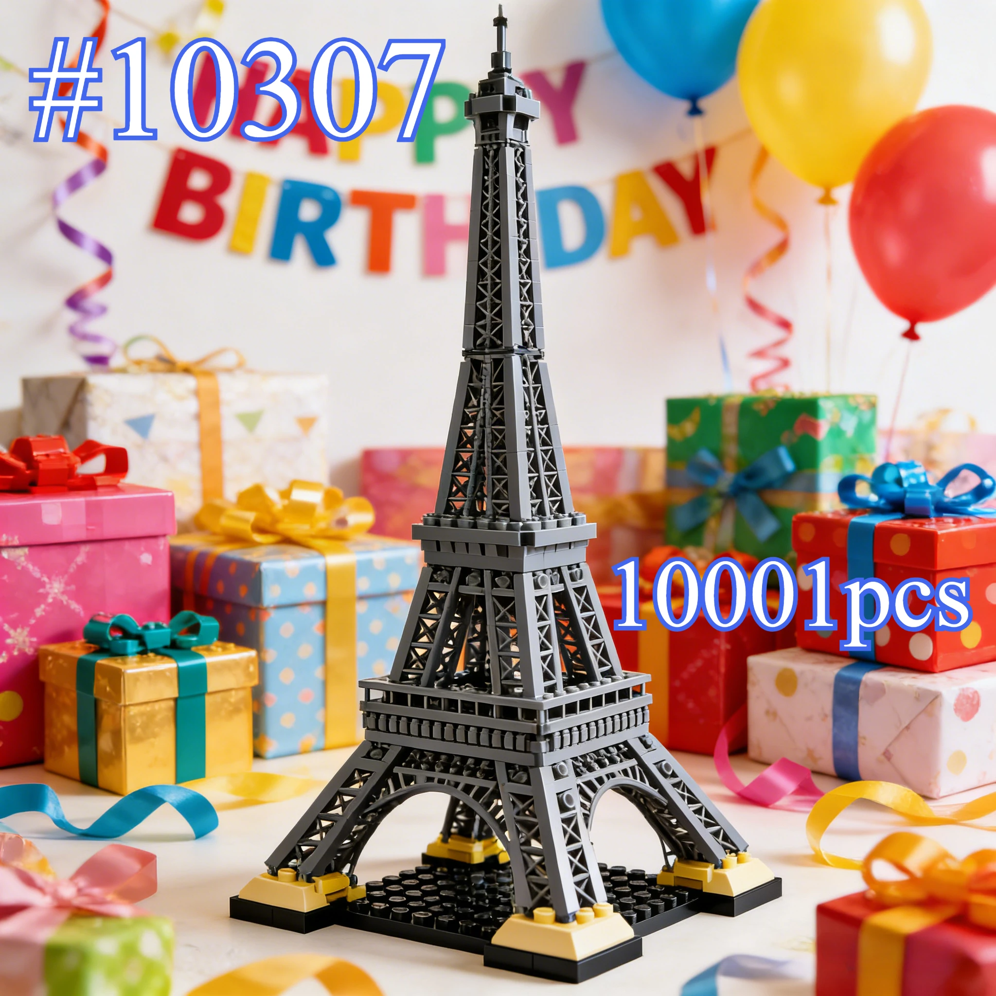 Famous Building Big Tower 10307 Building Blocks Sets Suitable for Christmas Gifts Not Compatible with Legoed Particles,10001pcs.
Famous Building Big Tower 10307 Building Blocks Sets Suitable for Christmas Gifts Not Compatible with Legoed Particles,10001pcs.