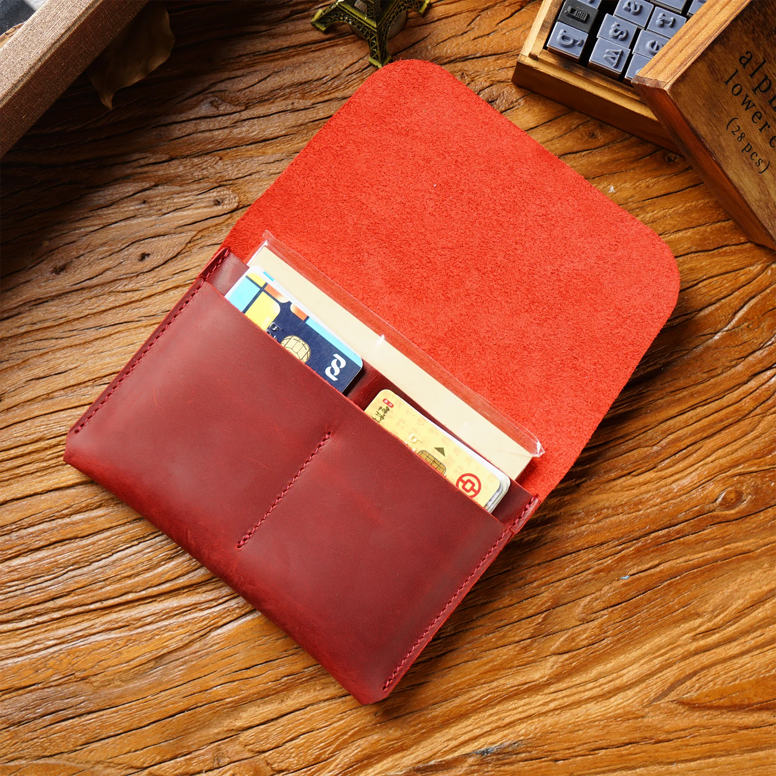 Genuine Leather Passport Holder Case - Multifunctional Passport Cover Pocket Wallet Card Bag for Travel Essentials
Genuine Leather Passport Holder Case - Multifunctional Passport Cover Pocket Wallet Card Bag for Travel Essentials