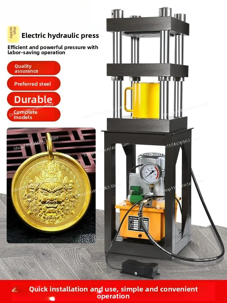 Sample preparation of electric hydraulic press machine Jewelry processing equipment
Sample preparation of electric hydraulic press machine Jewelry processing equipment