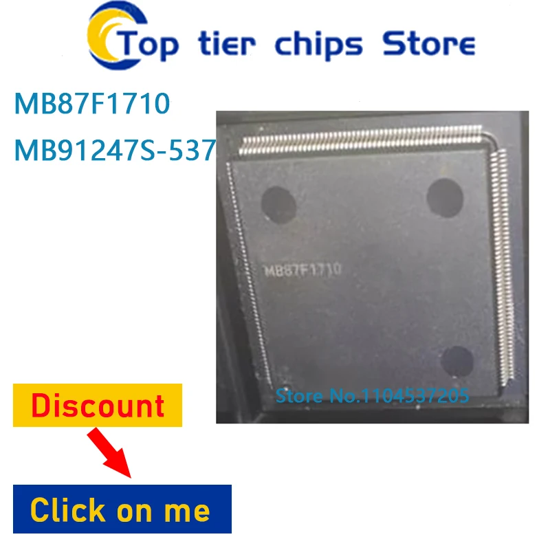 1 шт./лот MB87F1710 MB91247S-537 QFP 100% новый
1 шт./лот MB87F1710 MB91247S-537 QFP 100% новый