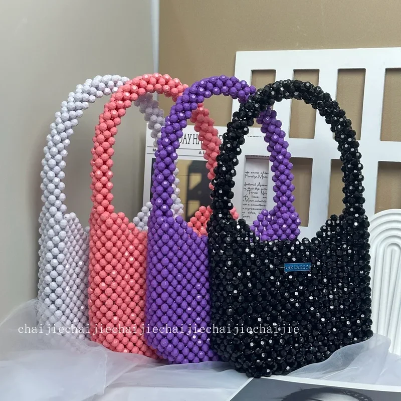 Ins Fashion Acrylic Handwoven Beaded Women's Underarm Bag New Customized Handmade Single Ladies Shoulder Handbag Wholesale
Ins Fashion Acrylic Handwoven Beaded Women's Underarm Bag New Customized Handmade Single Ladies Shoulder Handbag Wholesale
