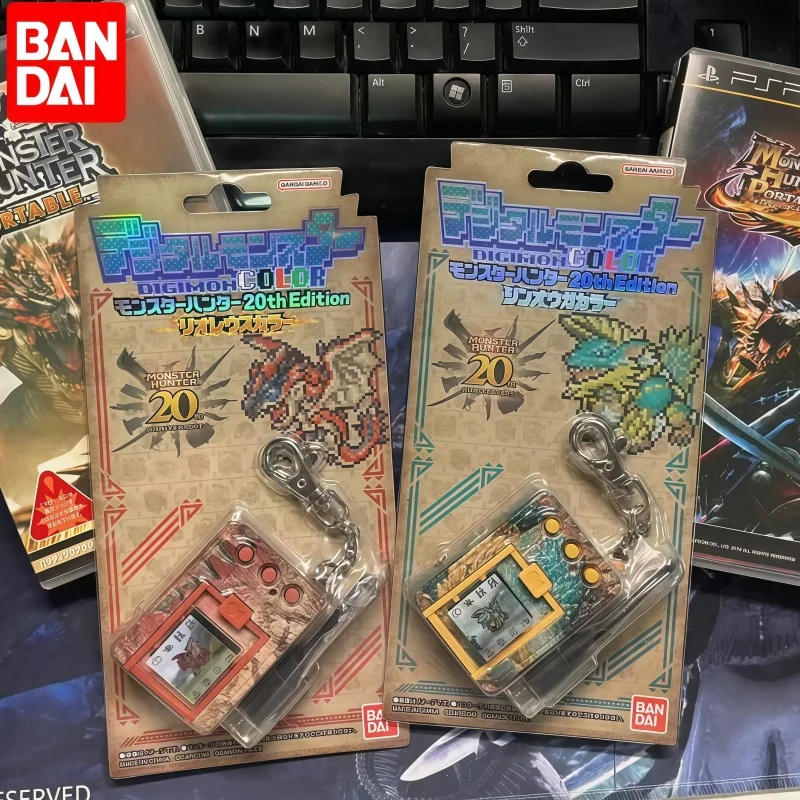 Official Bandai Digivice Digimon Color Monster Hunter 20th Anniversary Limited Edition Rathalos Zinogre Version Virtual Toy
Official Bandai Digivice Digimon Color Monster Hunter 20th Anniversary Limited Edition Rathalos Zinogre Version Virtual Toy