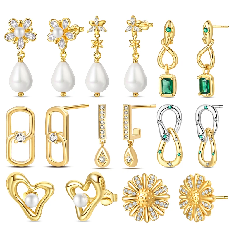 925 Stering Silver Stud Earrings Skulls Bow Star Moon Zircon Piercing Studs Earring For Women Girls Party Fine Jewelry
925 Stering Silver Stud Earrings Skulls Bow Star Moon Zircon Piercing Studs Earring For Women Girls Party Fine Jewelry