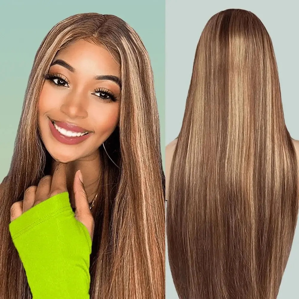220% Density Highlight 13x6 HD Lace Front Wigs P4/27 Colored Wig 100% Human Hair 13x4 Bone Straight Hd Lace Frontal Wigs 40 Inch
220% Density Highlight 13x6 HD Lace Front Wigs P4/27 Colored Wig 100% Human Hair 13x4 Bone Straight Hd Lace Frontal Wigs 40 Inch