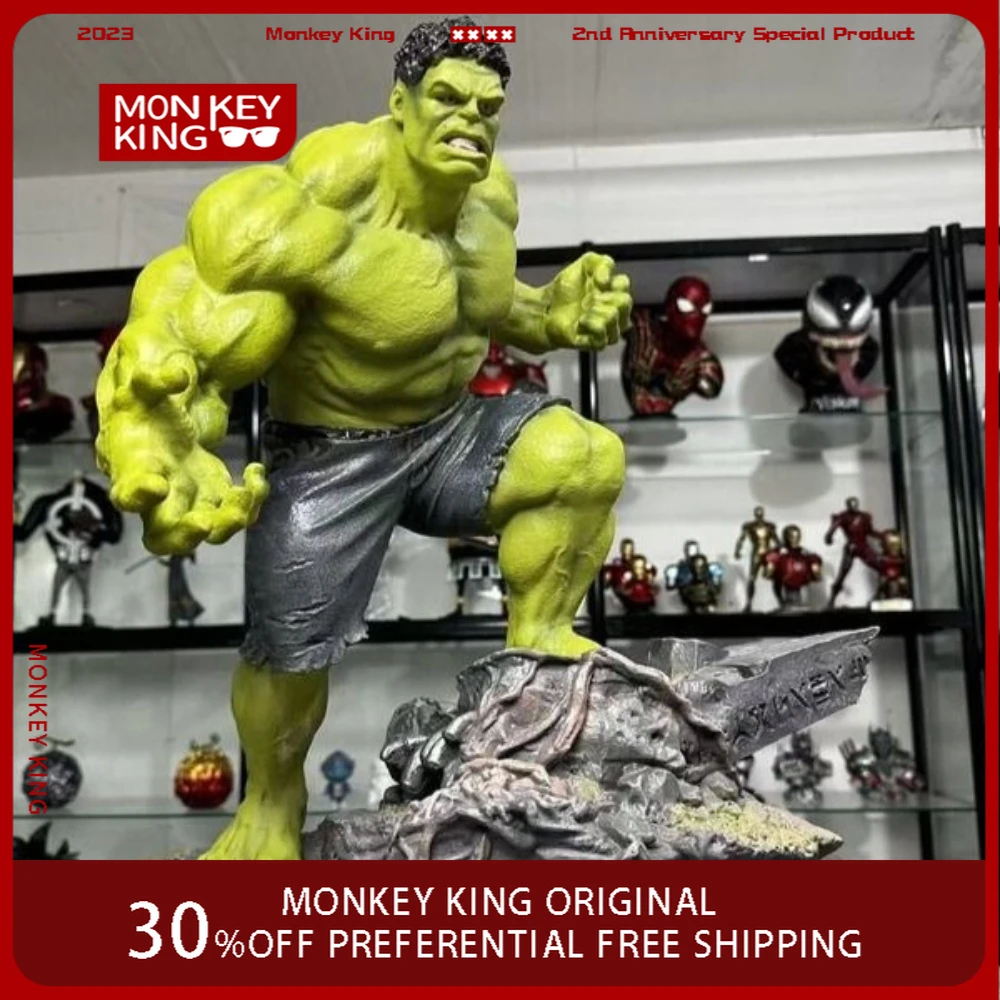 50cm Marvel Comics Hulk Robert Bruce Banner Figure Large Resin Anime Collection Model Desktop Ornament Decorations Gift Toys Kid
50cm Marvel Comics Hulk Robert Bruce Banner Figure Large Resin Anime Collection Model Desktop Ornament Decorations Gift Toys Kid