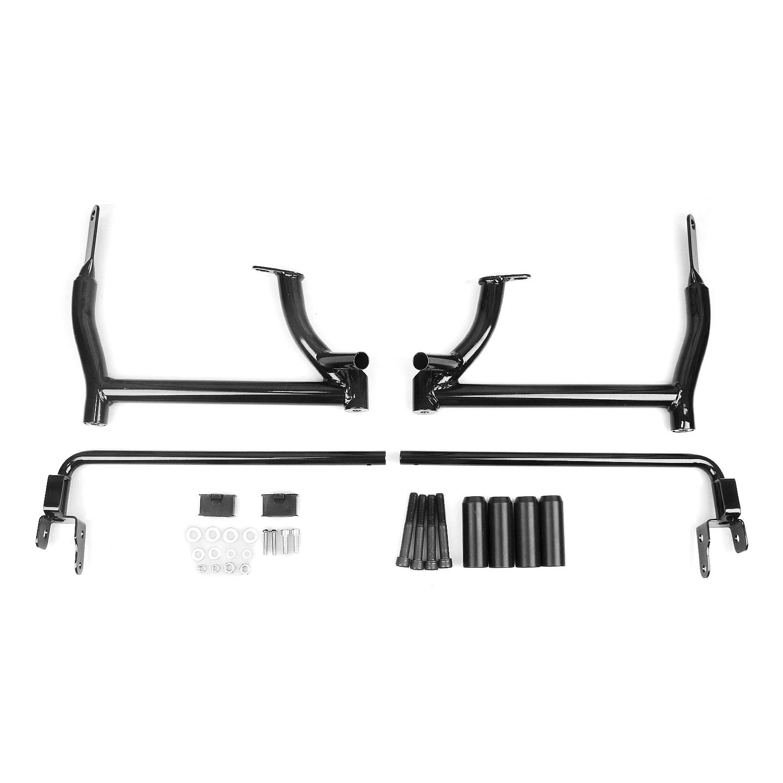 Motorcycle Rear Saddlebag Bracket Guard Crash Bumper Bar For Harley Road Glides Street Glides Road Glides FLHT FLHX 2014-2024
Motorcycle Rear Saddlebag Bracket Guard Crash Bumper Bar For Harley Road Glides Street Glides Road Glides FLHT FLHX 2014-2024