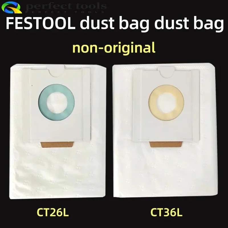 Dust Bags SuitableFor Festool Dust Bag 26L36L Vacuum Bag Vacuum Cleaner High Capacity Dust Bags Parts Replacement
Dust Bags SuitableFor Festool Dust Bag 26L36L Vacuum Bag Vacuum Cleaner High Capacity Dust Bags Parts Replacement