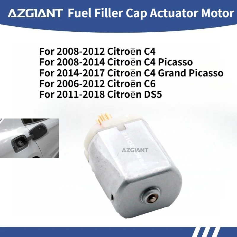 For Citroën C4 2008-2012/C4 Picasso 2008-2014/C6 2006-2012 Car Fuel Filler Flap Open Lock Release Actuator Motor
For Citroën C4 2008-2012/C4 Picasso 2008-2014/C6 2006-2012 Car Fuel Filler Flap Open Lock Release Actuator Motor