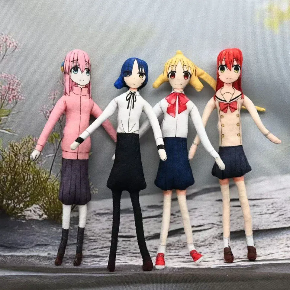 BOCCHI THE ROCK Anime Cosplay Kita Ikuyo Doll Gotoh Hitori Yamada Ryo Ijichi Nijika Twistable Funny Shape Decoration Gift
BOCCHI THE ROCK Anime Cosplay Kita Ikuyo Doll Gotoh Hitori Yamada Ryo Ijichi Nijika Twistable Funny Shape Decoration Gift