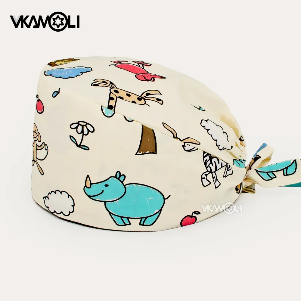 Cartoon print Unisex cotton surgical cap dental care scrub hat beauty salon nurse spa lab work cap nursing accessories
Cartoon print Unisex cotton surgical cap dental care scrub hat beauty salon nurse spa lab work cap nursing accessories