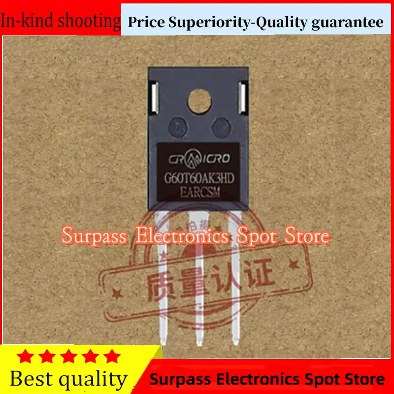 10 шт.-100 шт. G60T60AK3HD CRG60T60AK3HD IGBT 60A 600V TO-247 гарантия качества
10 шт.-100 шт. G60T60AK3HD CRG60T60AK3HD IGBT 60A 600V TO-247 гарантия качества