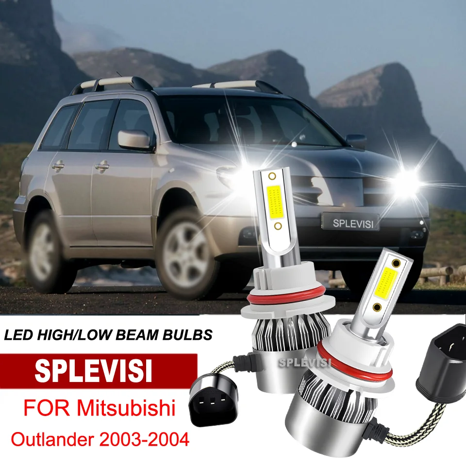 9007 HB5 LED Headlight High/Low Beam Bulbs FIT FOR 99% AUTO Replace For Mitsubishi Outlander 2003-2004 MONTERO SPORT 2000-2004
9007 HB5 LED Headlight High/Low Beam Bulbs FIT FOR 99% AUTO Replace For Mitsubishi Outlander 2003-2004 MONTERO SPORT 2000-2004