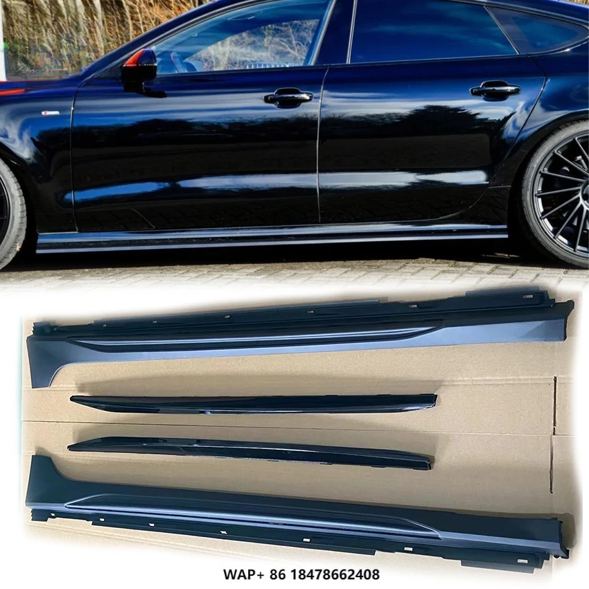CZJF Kit Front Lip Side Skirts for A7L Changed for RS7 2012 2015 2016 2018 Painted Black Side Skirt Rear Side Splitter
CZJF Kit Front Lip Side Skirts for A7L Changed for RS7 2012 2015 2016 2018 Painted Black Side Skirt Rear Side Splitter