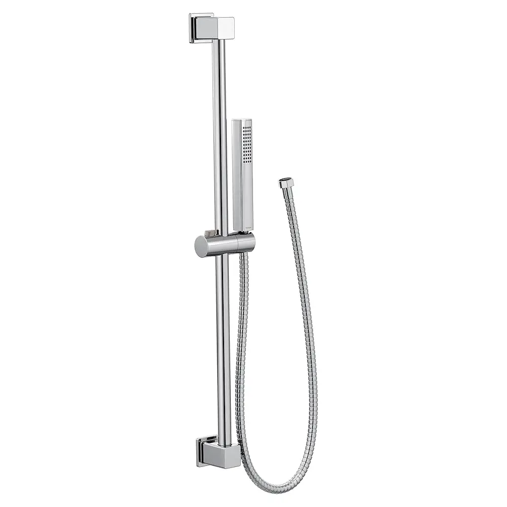 Allexpresk3988EP One-Function Eco-Performance Modern Handshower with 30-Inch Slide Bar and 69-Inch Hose, Chrome
Allexpresk3988EP One-Function Eco-Performance Modern Handshower with 30-Inch Slide Bar and 69-Inch Hose, Chrome