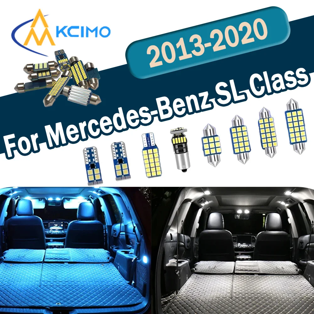 Enhanced Brightness CANBUS No Error LED Interior Light Kit For Mercedes-Benz SL Class R231 SL350 SL400 SL500 2013-2020 Bulbs Set
Enhanced Brightness CANBUS No Error LED Interior Light Kit For Mercedes-Benz SL Class R231 SL350 SL400 SL500 2013-2020 Bulbs Set