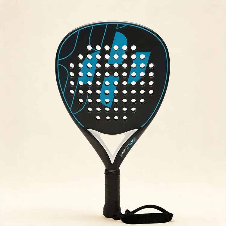 Full Carbon fiber material padel racket, easy control comfortable hitting touch, durable construction perfect for padel club dai
Full Carbon fiber material padel racket, easy control comfortable hitting touch, durable construction perfect for padel club dai
