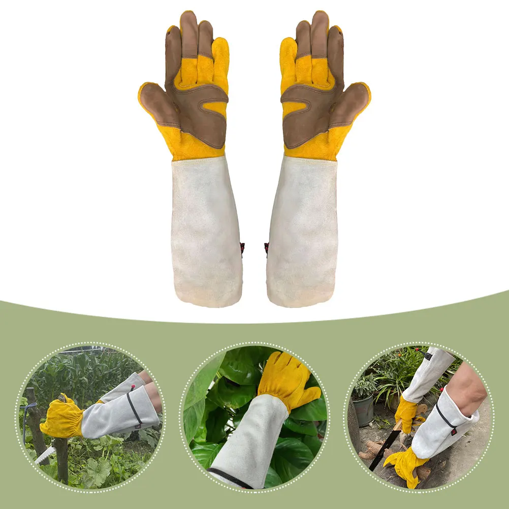 Wear-resistant Garden Gloves Gardening Breathable Work Long Sleeve Sleeves Cactus Proof
Wear-resistant Garden Gloves Gardening Breathable Work Long Sleeve Sleeves Cactus Proof