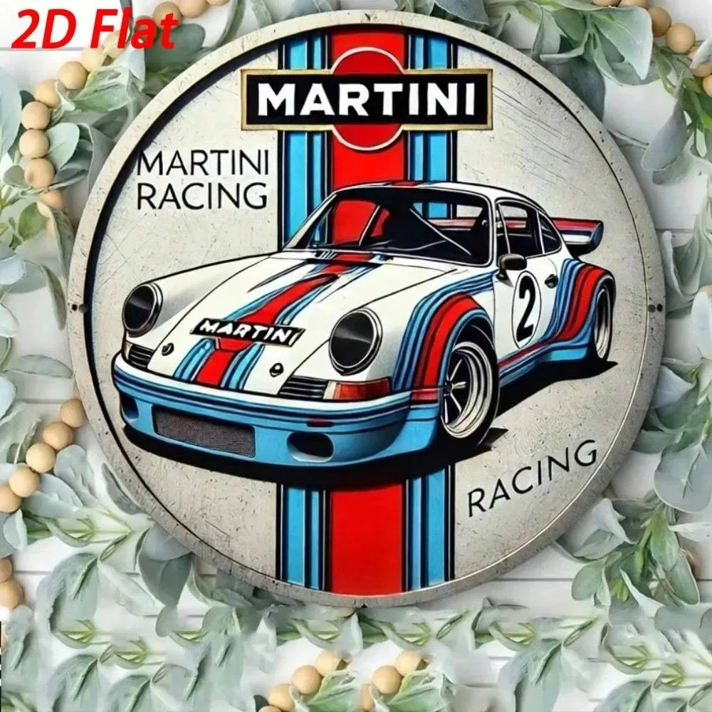 Martini Racing Metal Wall Art - 20x20cm Foil Engraved Metal Sculpture for Racing Decor Gifts
Martini Racing Metal Wall Art - 20x20cm Foil Engraved Metal Sculpture for Racing Decor Gifts