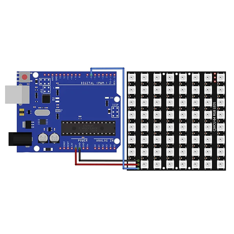 【Последнее место!】18 X U 64 светодиодная матричная панель CJMCU-8X8 модуль, совместимый с Arduino и Raspberry Pi
【Последнее место!】18 X U 64 светодиодная матричная панель CJMCU-8X8 модуль, совместимый с Arduino и Raspberry Pi