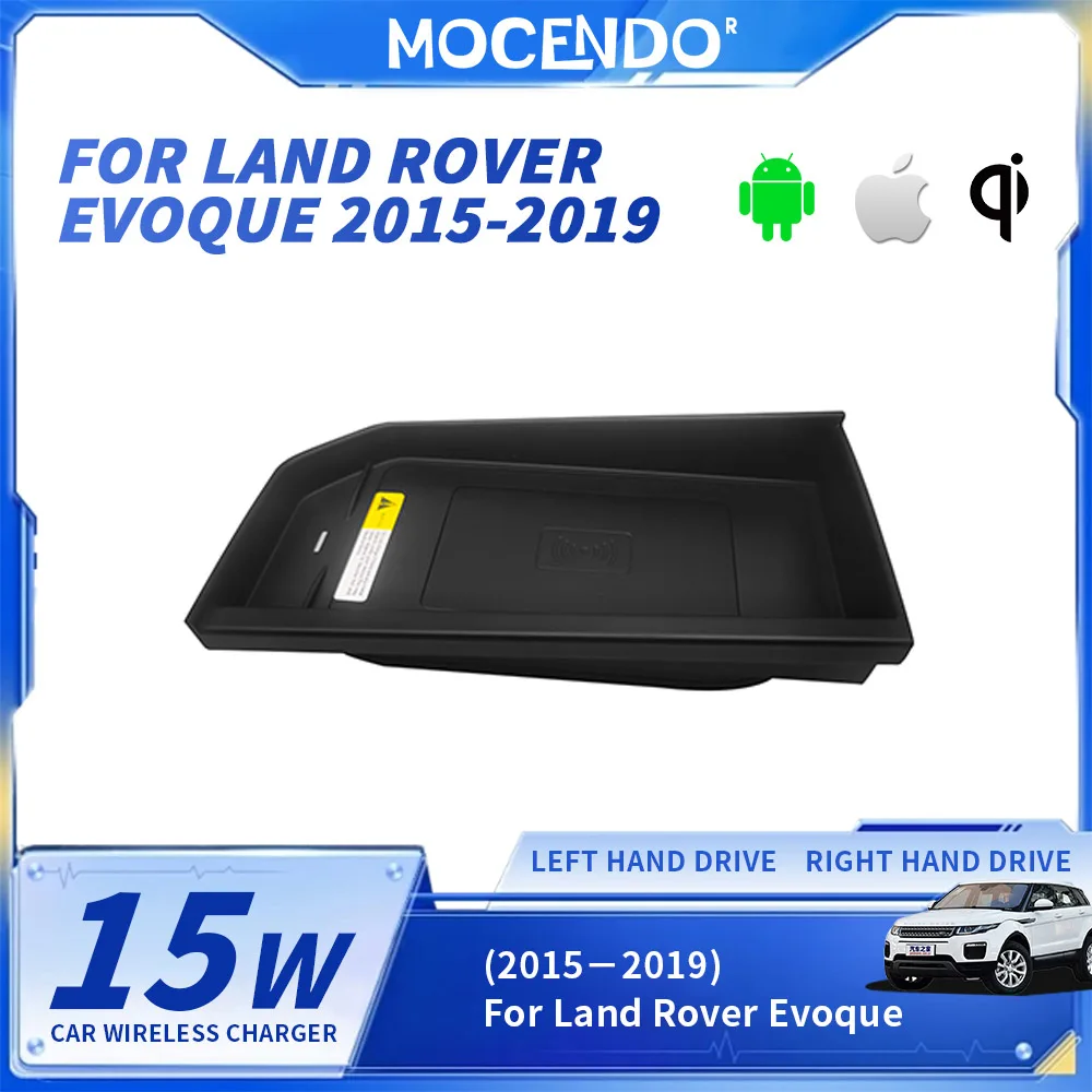 For Land Rover Range Rover Evoque 15W Wireless Charging Phone Charger Fast Plate Panel Mount for 2015-2019 Models Phone Holder
For Land Rover Range Rover Evoque 15W Wireless Charging Phone Charger Fast Plate Panel Mount for 2015-2019 Models Phone Holder