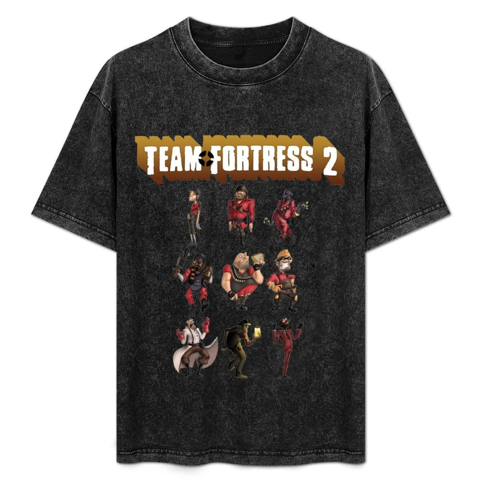 Team Fortress 2 - All Characters / Classes with TF2 Logo T-Shirt Soft Anti-Shrink Cotton Tee
Team Fortress 2 - All Characters / Classes with TF2 Logo T-Shirt Soft Anti-Shrink Cotton Tee