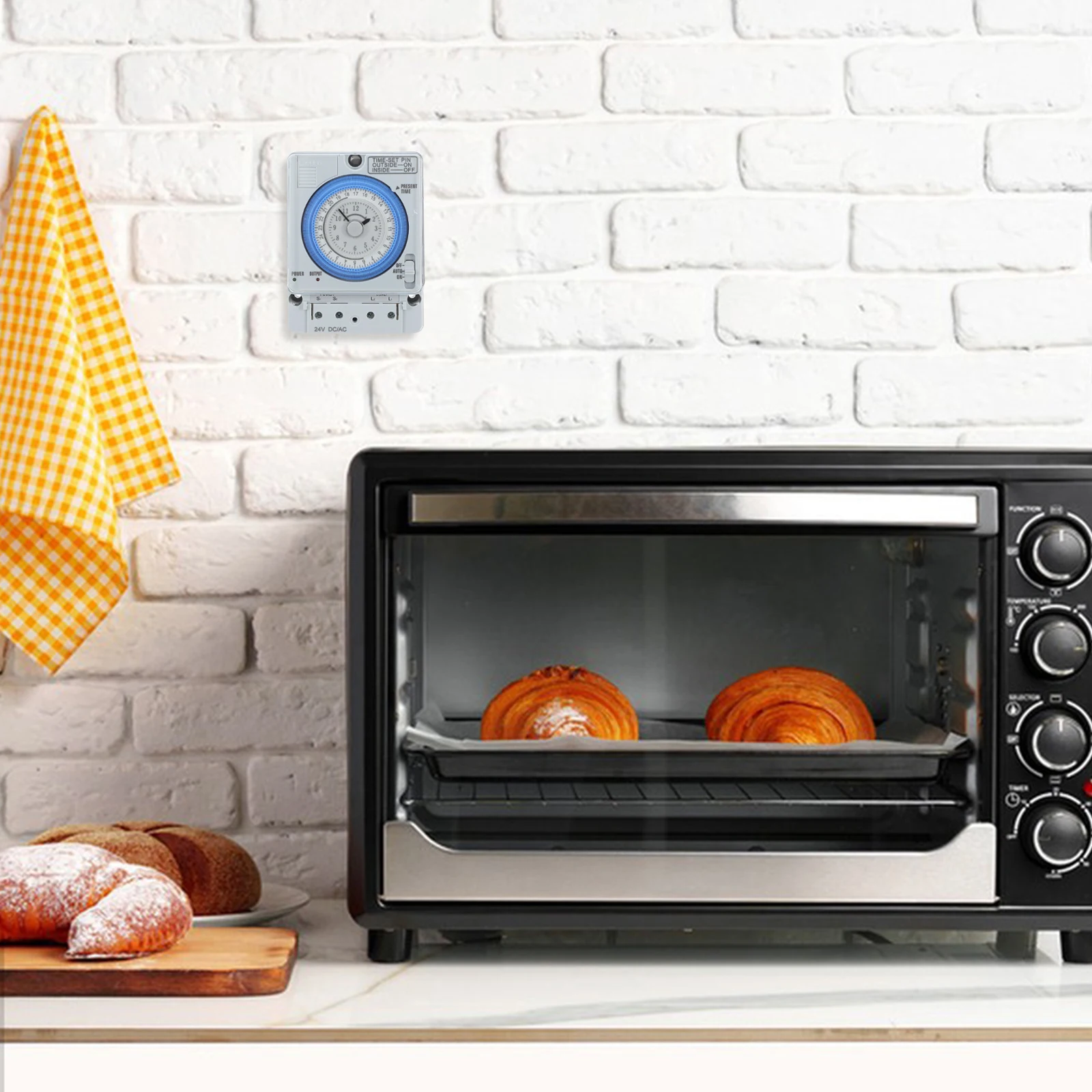 Mechanical Timer Safe Portable 24V Countdown Stopwatch Industrial Kitchen Tool Easy Clean Decor Home Baking Cooking Eggs
Mechanical Timer Safe Portable 24V Countdown Stopwatch Industrial Kitchen Tool Easy Clean Decor Home Baking Cooking Eggs