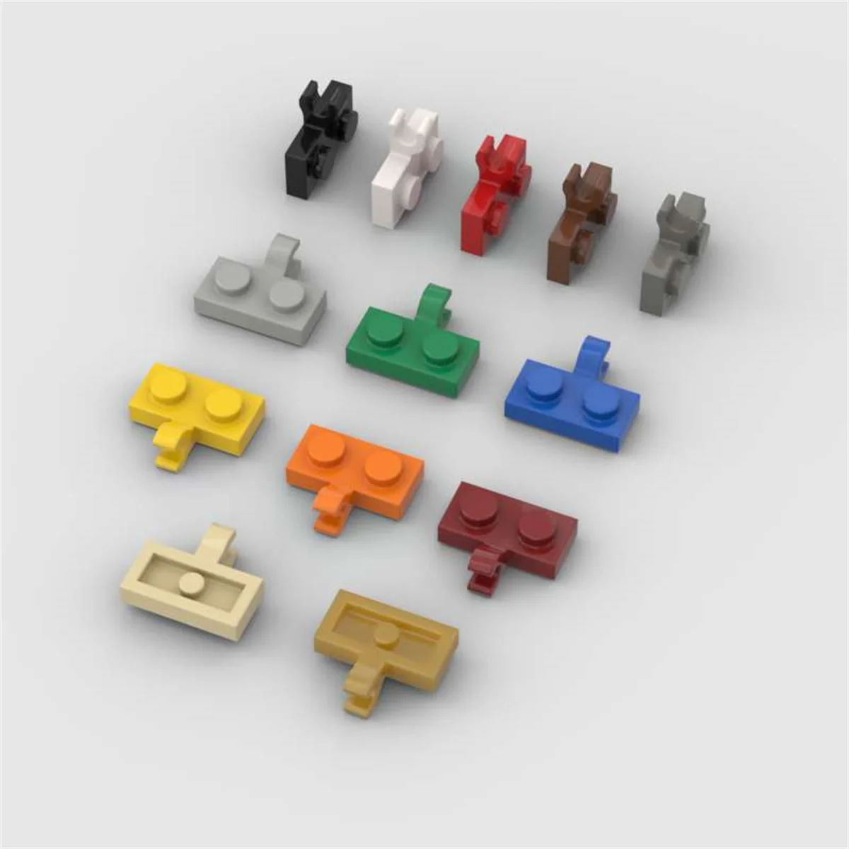 10PCS Puzzle Particle 11476 Modified 1x2 Building Blocks With Clip On Side Plate Grip Bricks Toys Birthday Gift
10PCS Puzzle Particle 11476 Modified 1x2 Building Blocks With Clip On Side Plate Grip Bricks Toys Birthday Gift