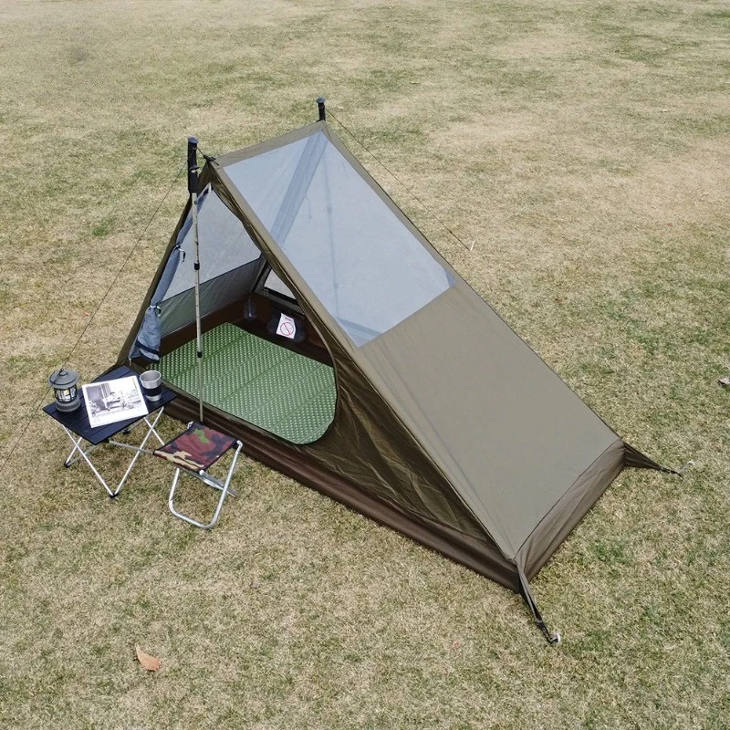 Mesh Tent 1 Person Ultralight Tent Quick Setup Backpacking Shelter Breathable Mosquito Proof for Camping and Trekking
Mesh Tent 1 Person Ultralight Tent Quick Setup Backpacking Shelter Breathable Mosquito Proof for Camping and Trekking